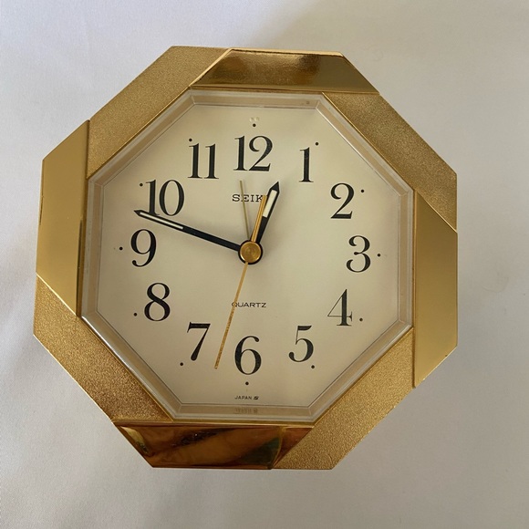 Seiko Accents Vintage Seiko Desk Clock Poshmark